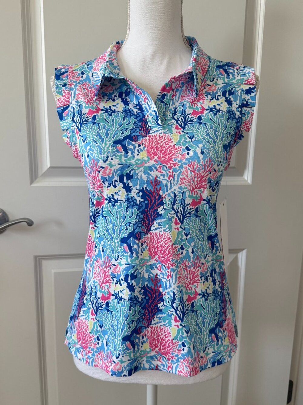 NWT Gottex Collared Polo, Size M